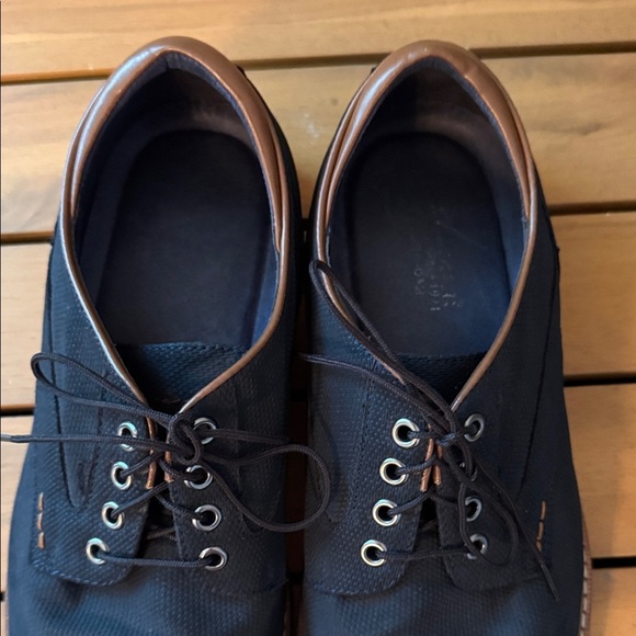 Source Unknown Men's Navy Lace-Up Loafers - Picture 8 of 11